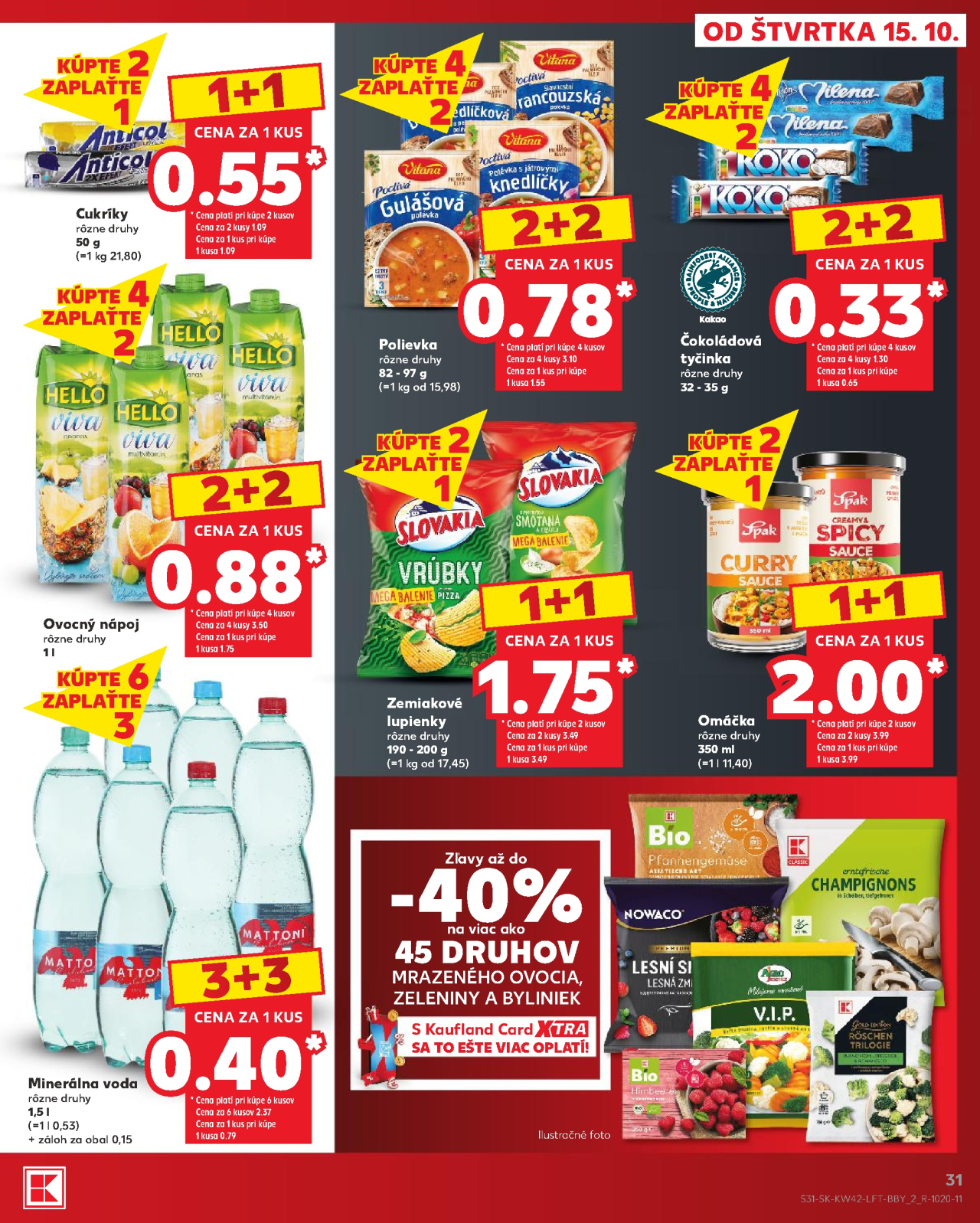 Kaufland leták Michalovce - Humenská cesta