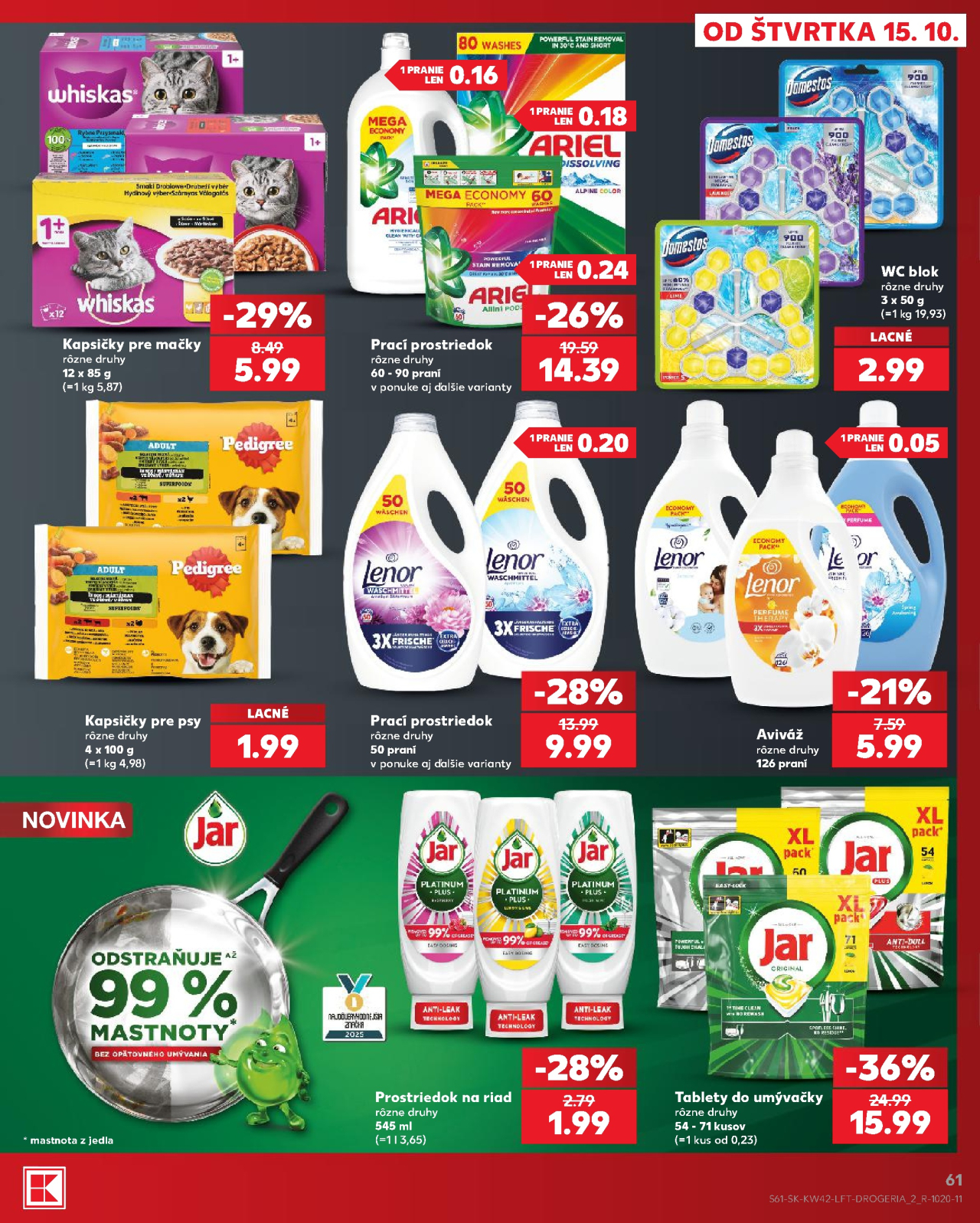 Kaufland leták Michalovce - Humenská cesta