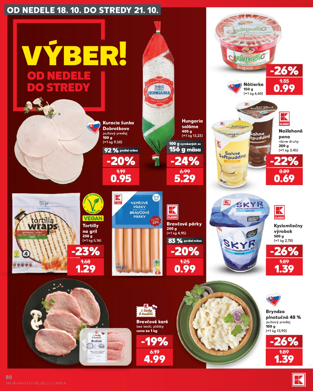 Kaufland leták Michalovce - Humenská cesta