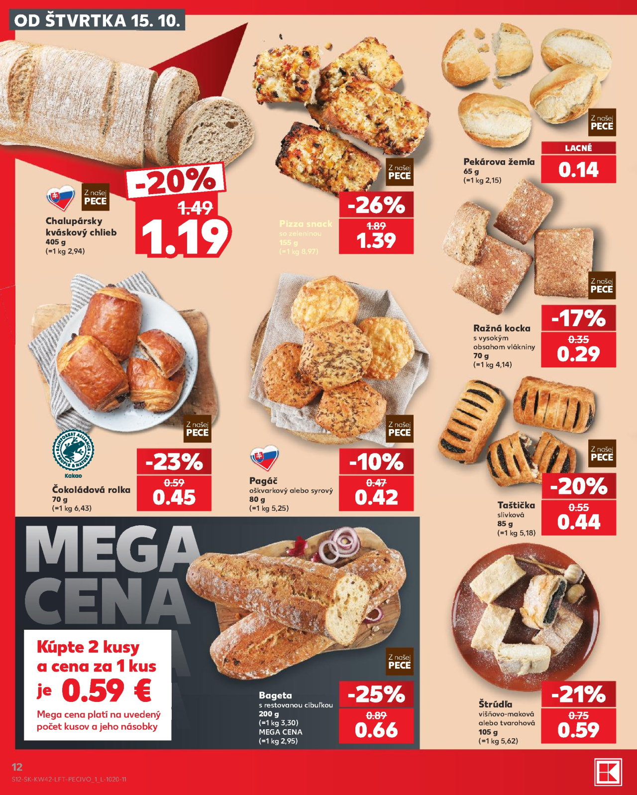Kaufland leták Michalovce - P.O. Hviezdoslava