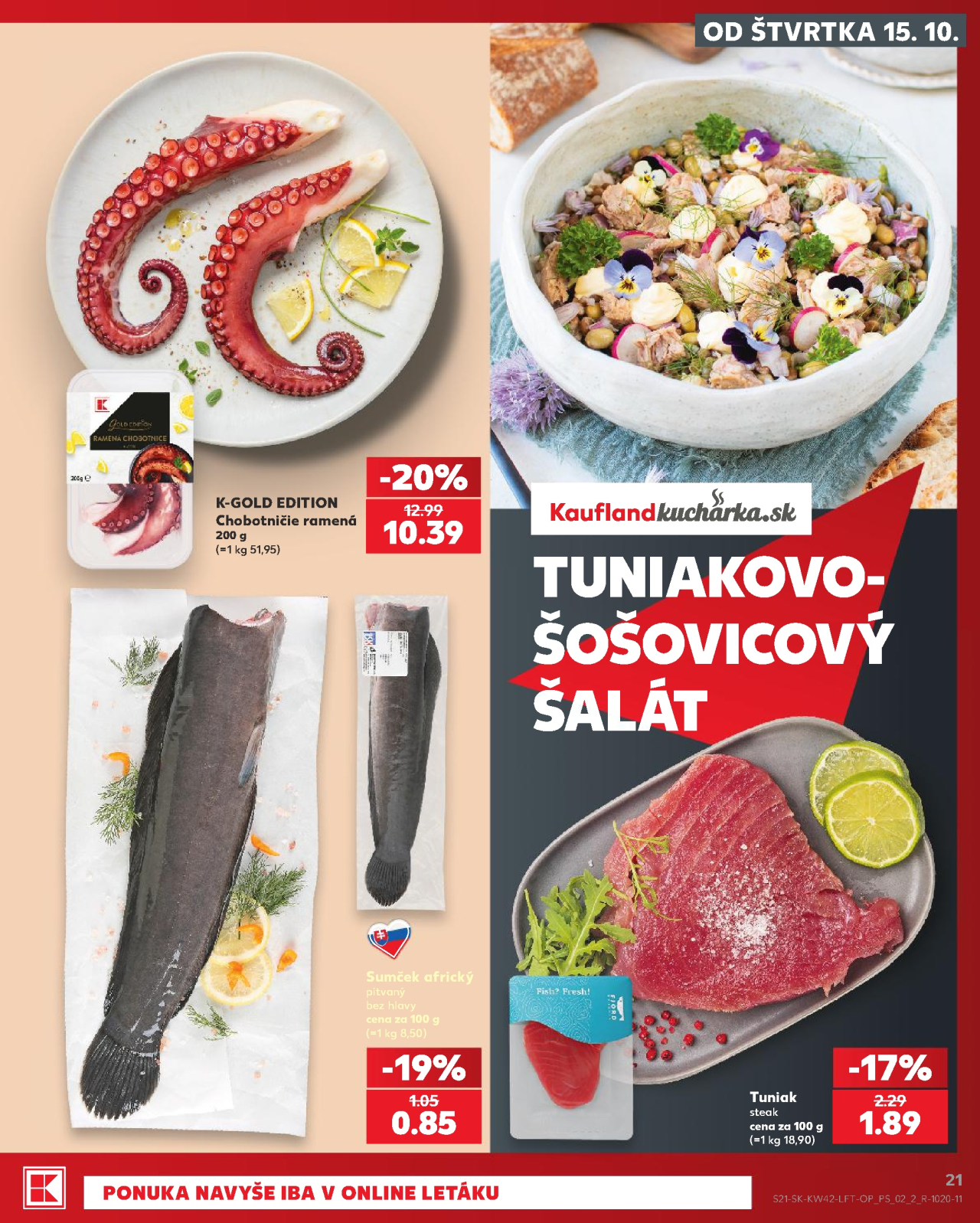 Kaufland leták Michalovce - P.O. Hviezdoslava