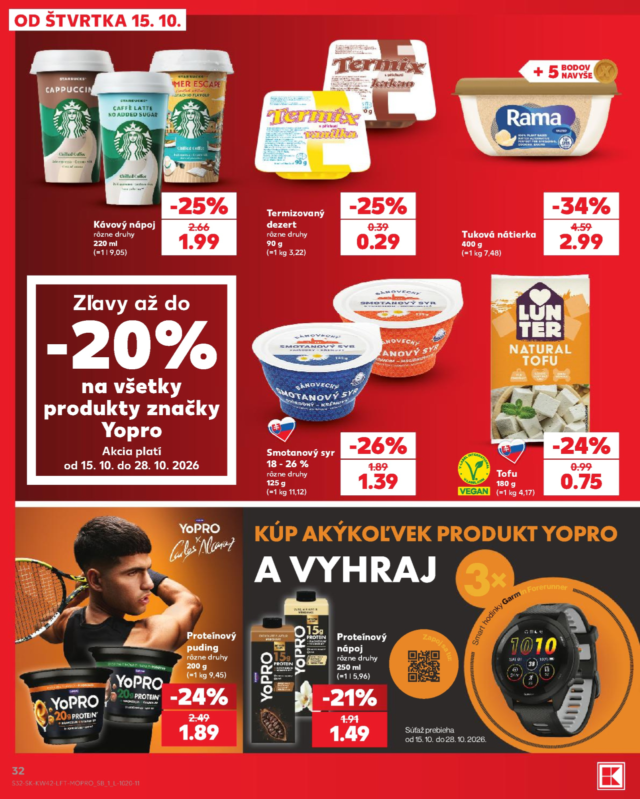 Kaufland leták Michalovce - P.O. Hviezdoslava
