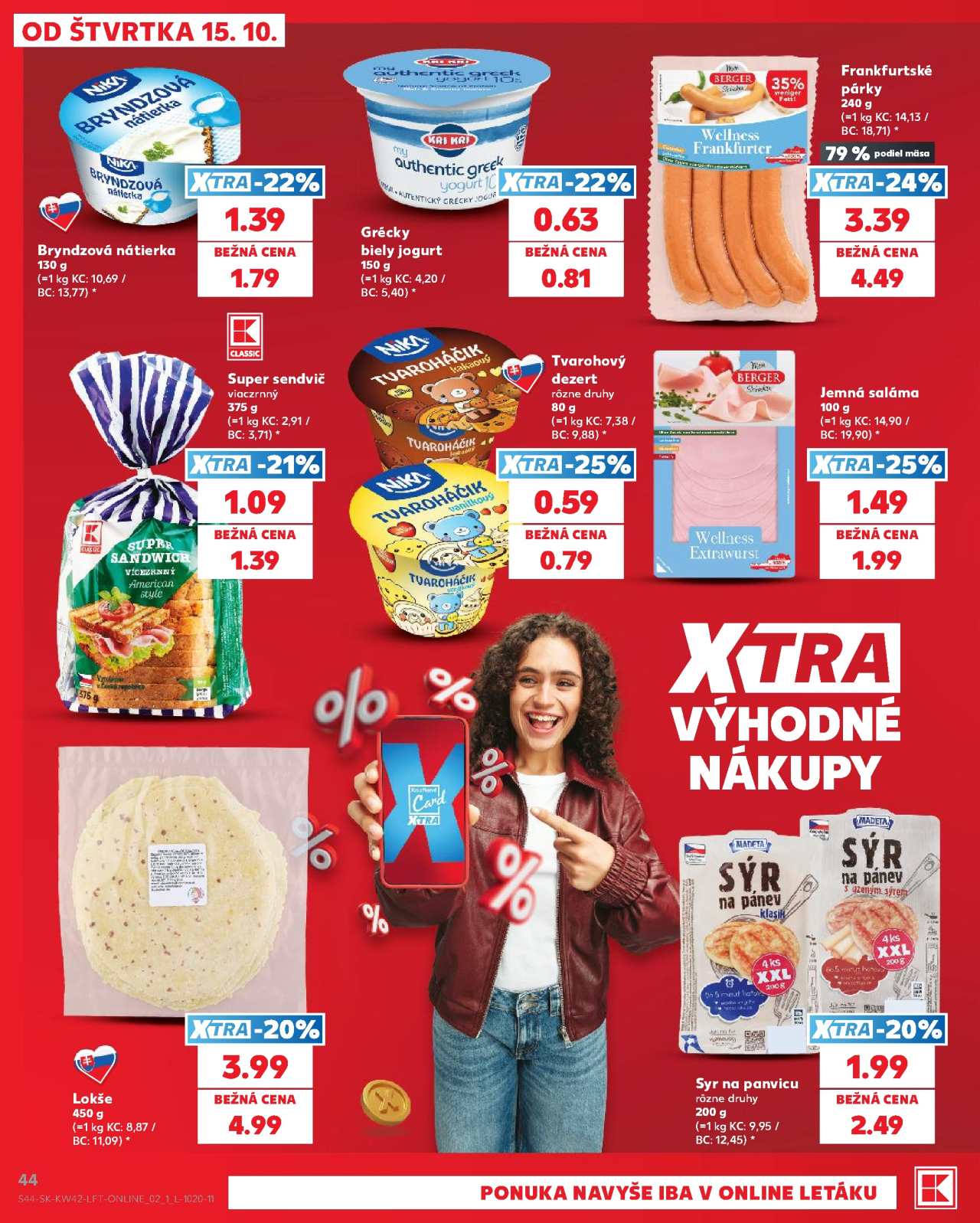 Kaufland leták Michalovce - P.O. Hviezdoslava