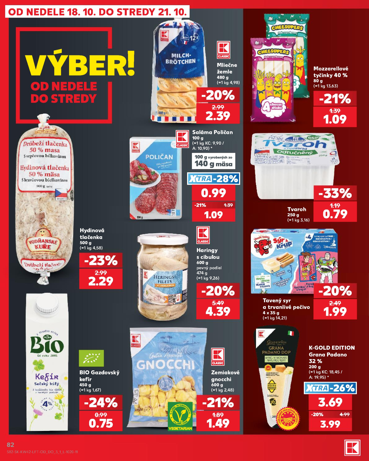 Kaufland leták Michalovce - P.O. Hviezdoslava