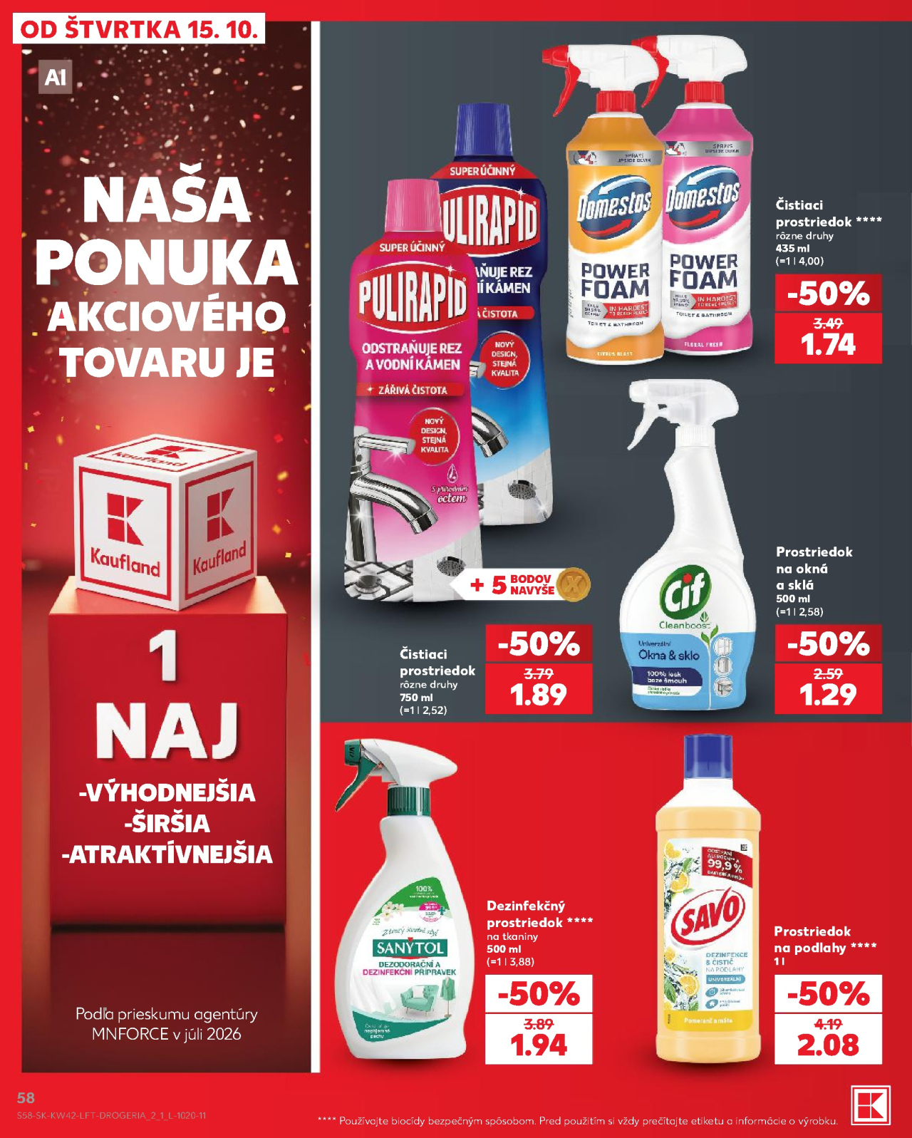 Kaufland leták Partizánske
