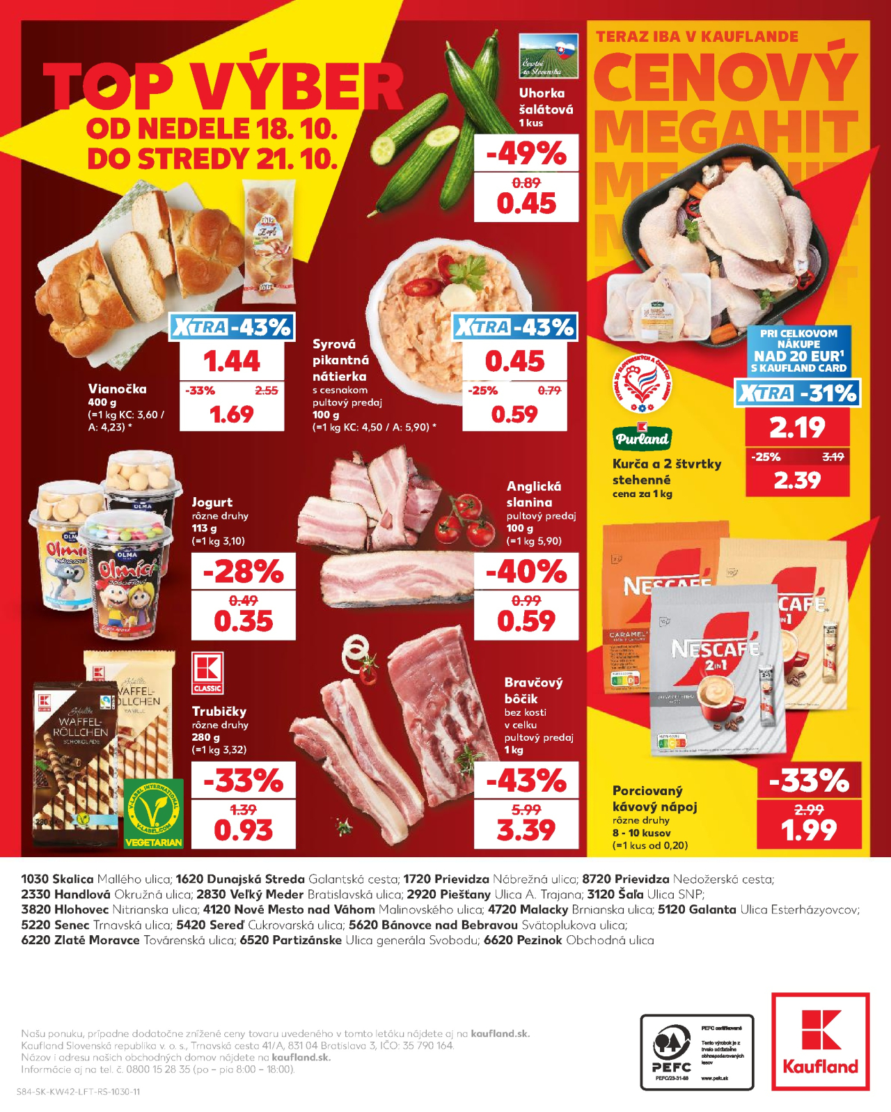 Kaufland leták Partizánske