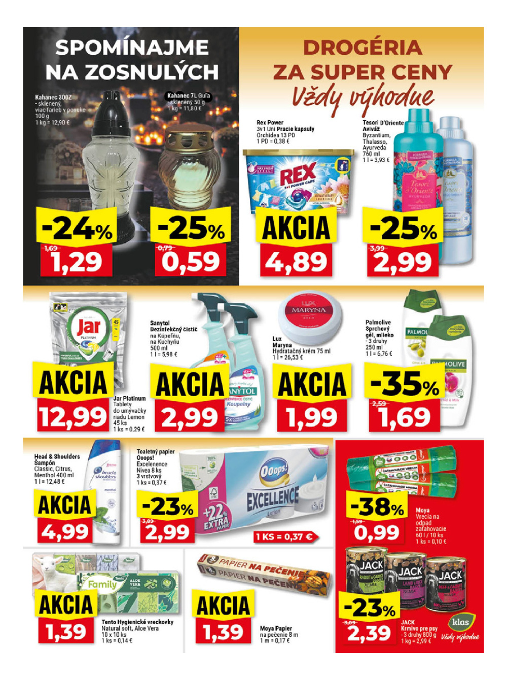 Leták Klas aktuálny akciový leták, Slovensko - strana 18
