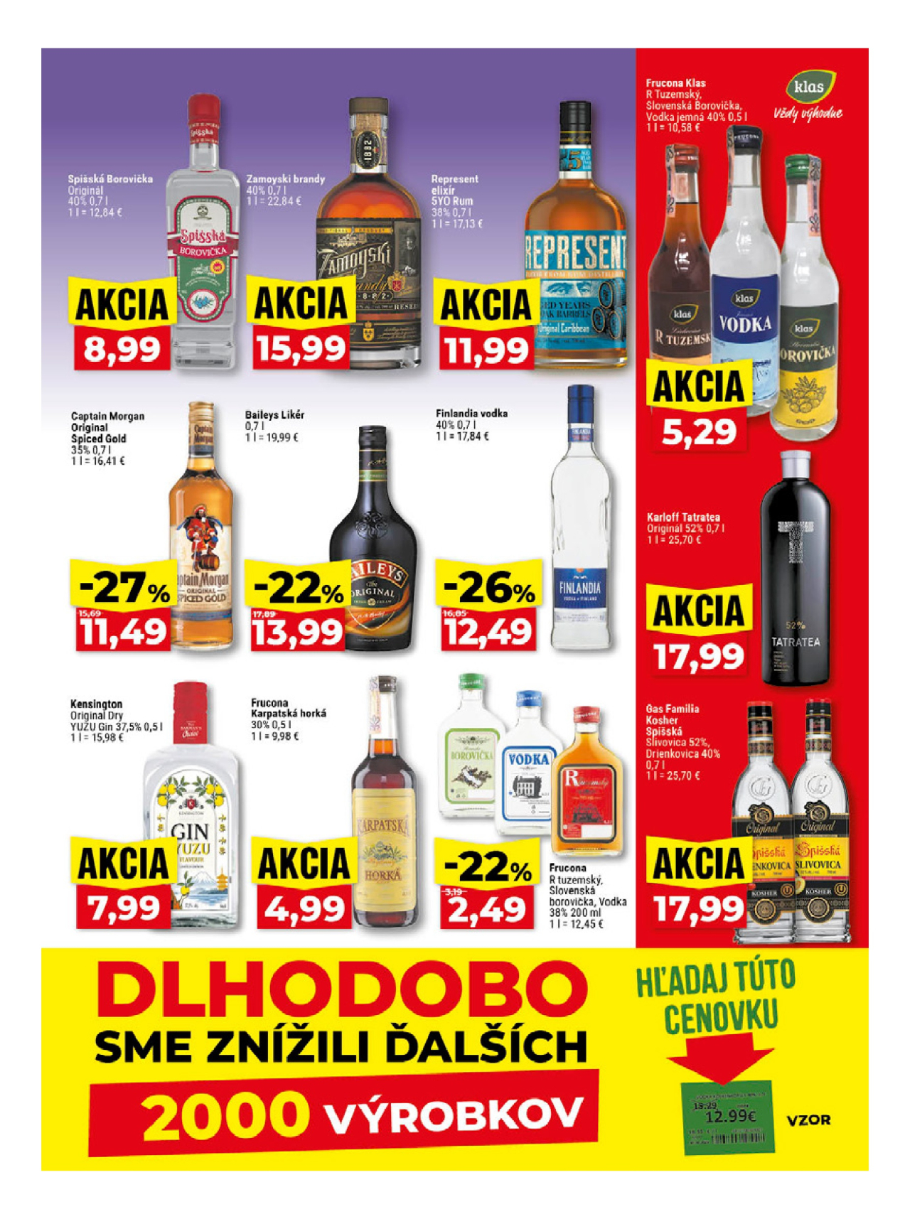 Klas aktuálny akciový leták