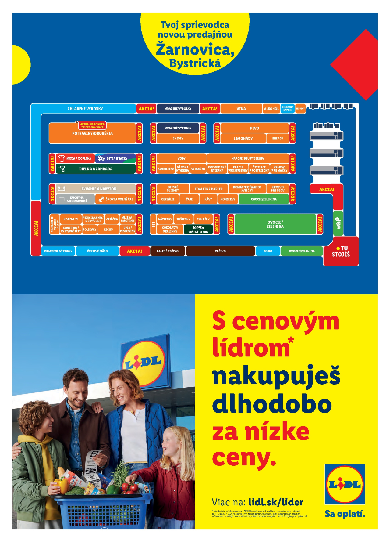 Lidl leták - Nová predajňa - Žarnovica, Bystrická