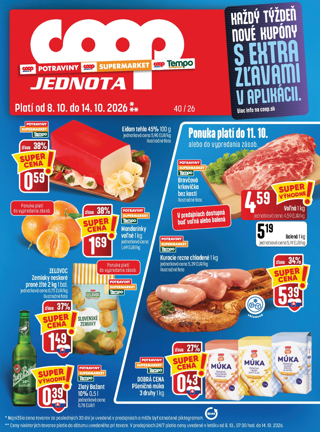 Coop Jednota noviny - Potraviny