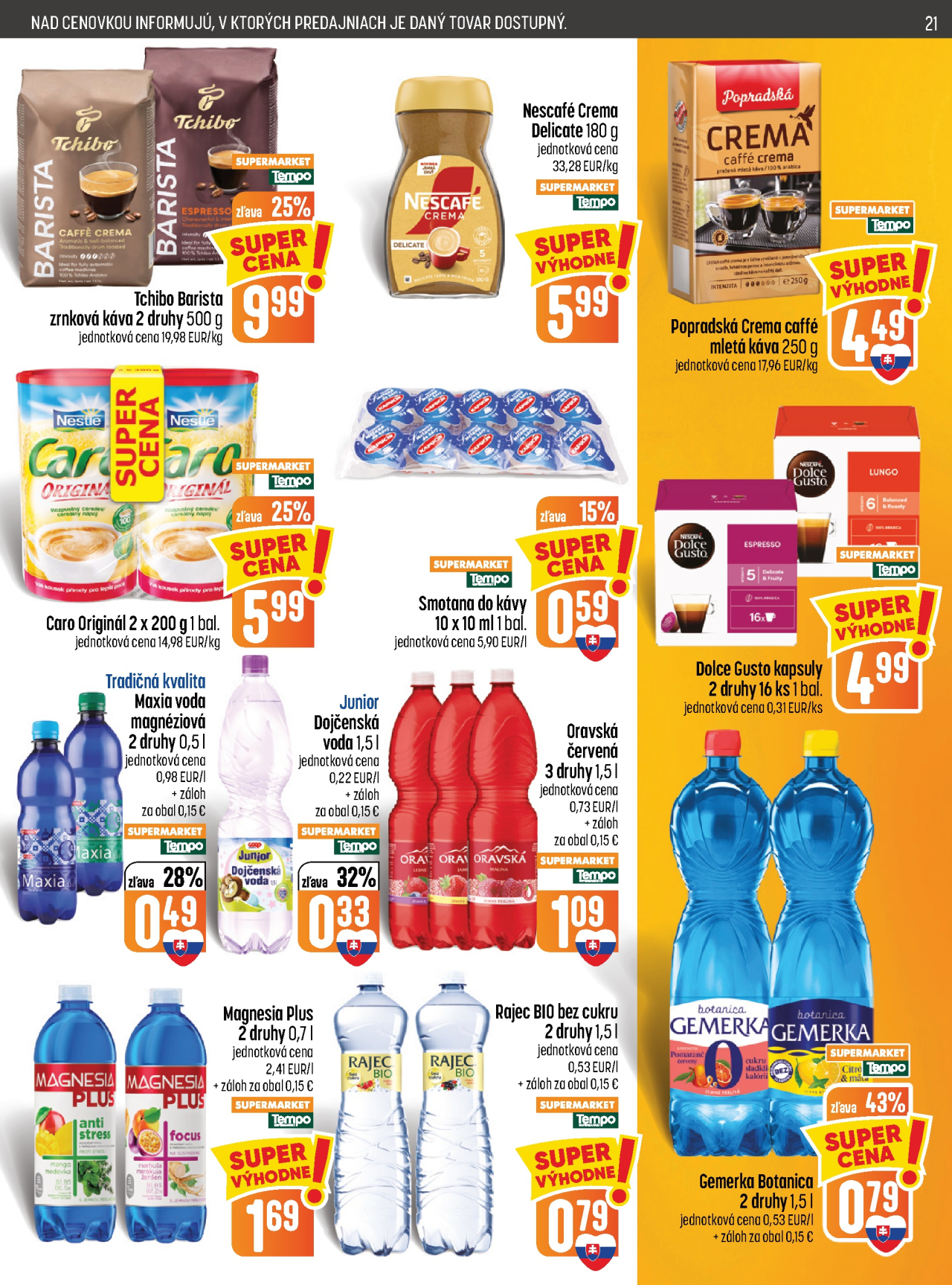 Coop Jednota noviny - Potraviny