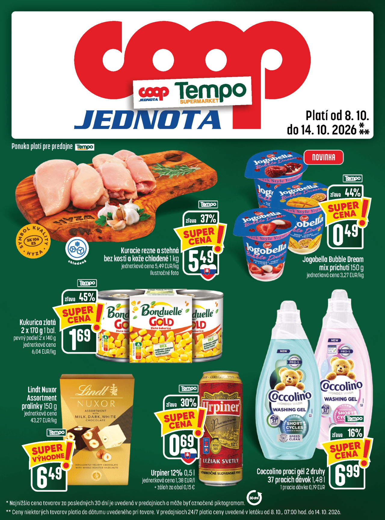 Coop Jednota noviny - Potraviny