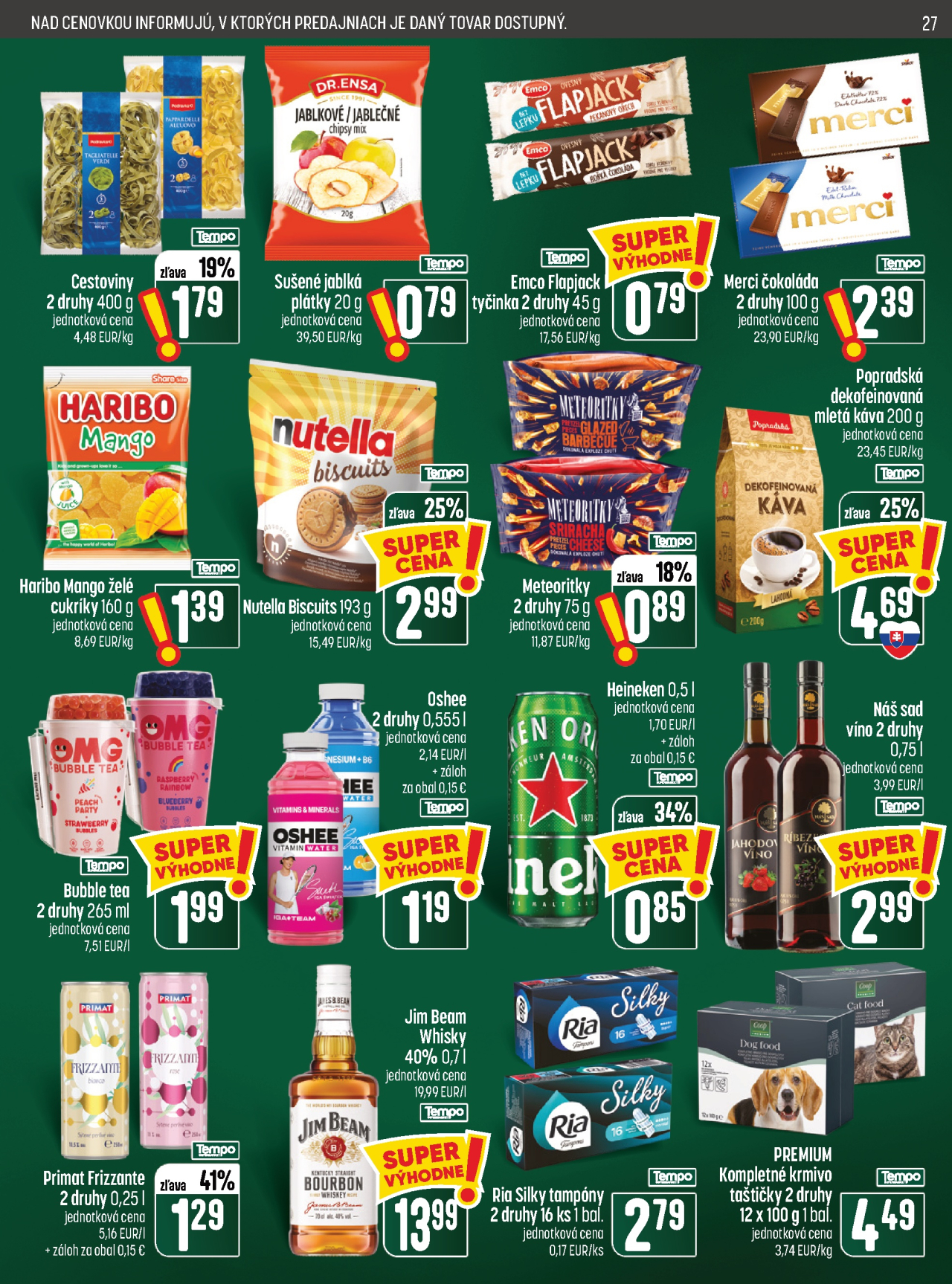 Coop Jednota noviny - Potraviny