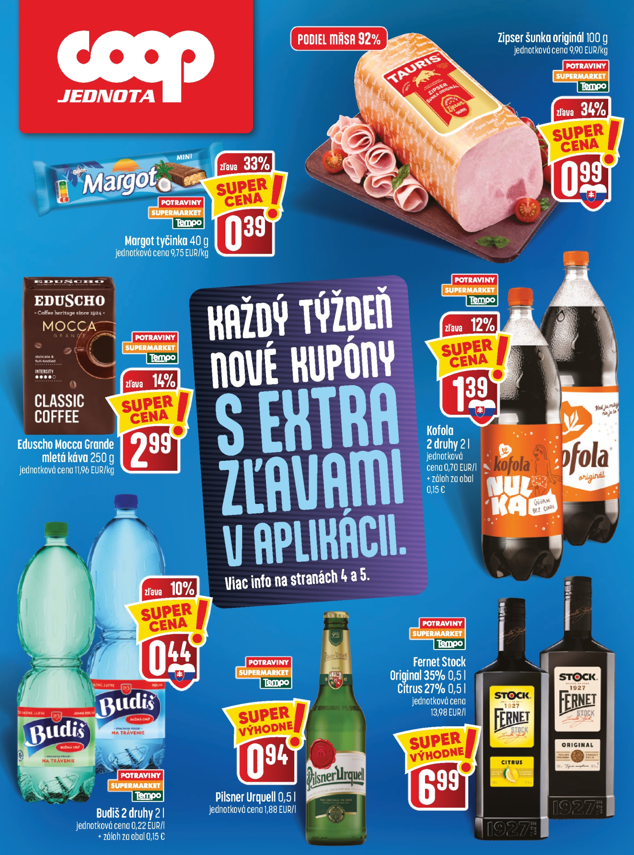 Coop Jednota noviny - Potraviny