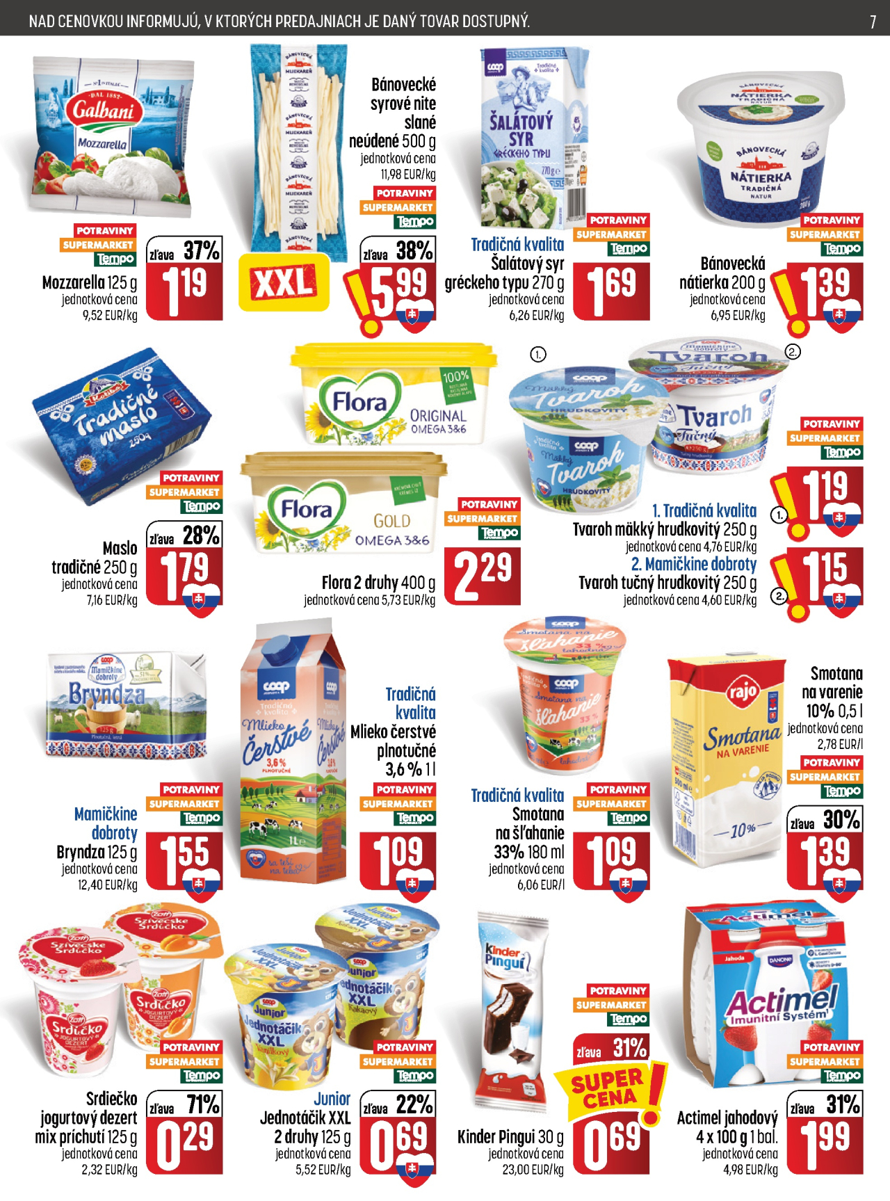 Coop Jednota noviny - Potraviny