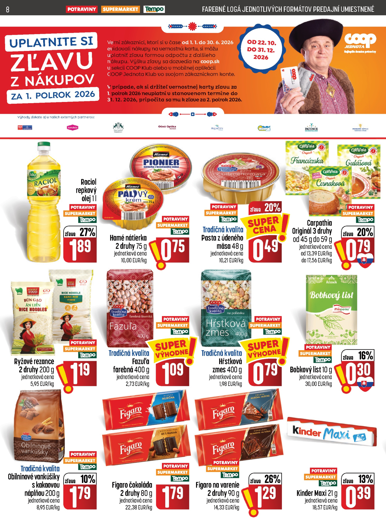 Coop Jednota noviny - Potraviny