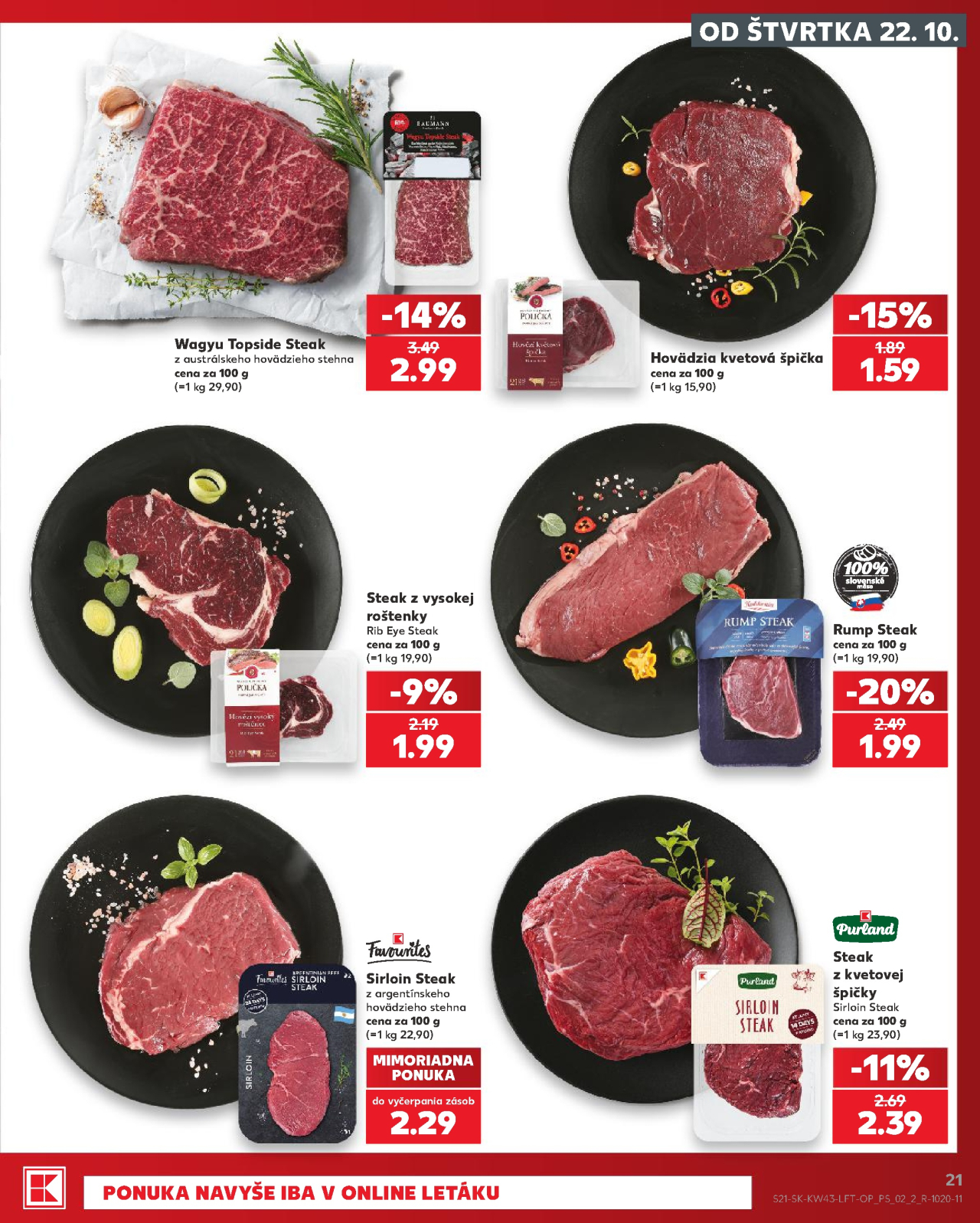 Kaufland leták Čadca
