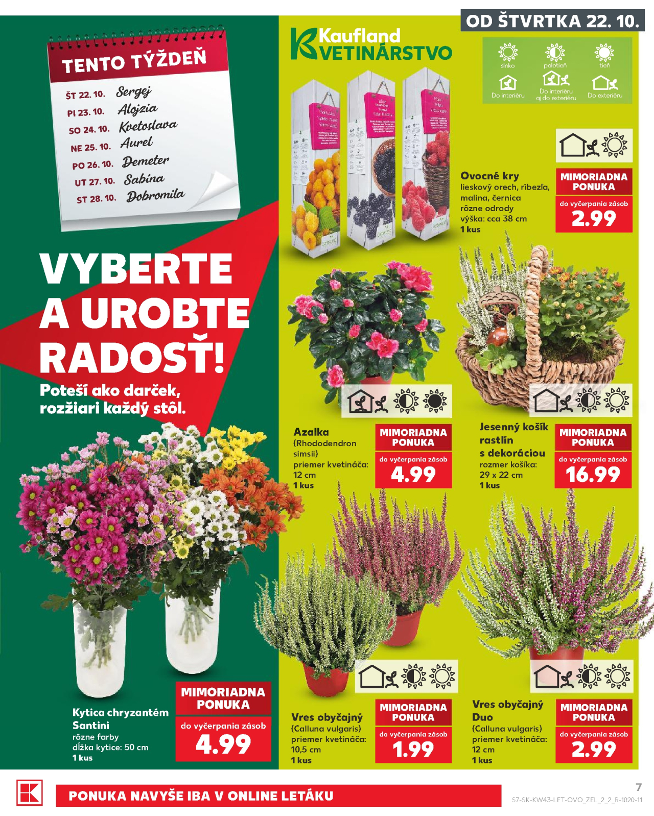 Kaufland leták Čadca