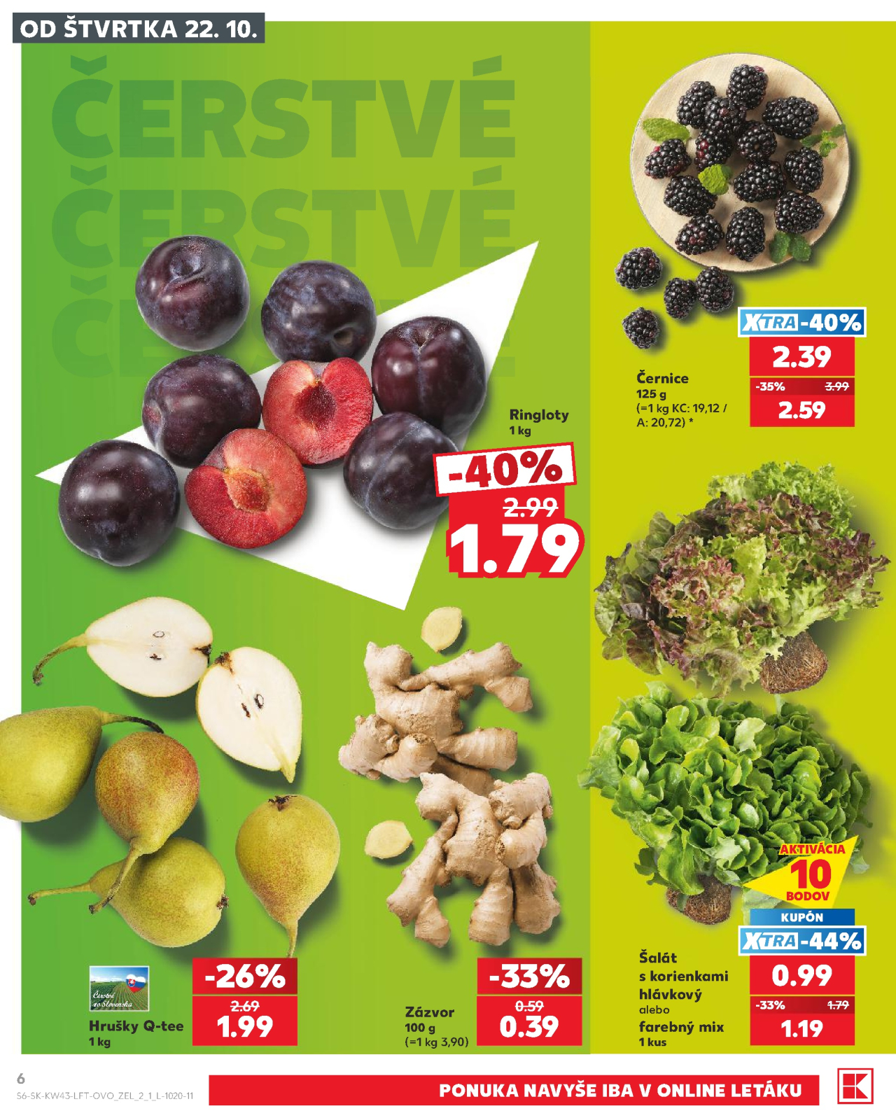 Kaufland leták Banská Bystrica - ul.29. augusta