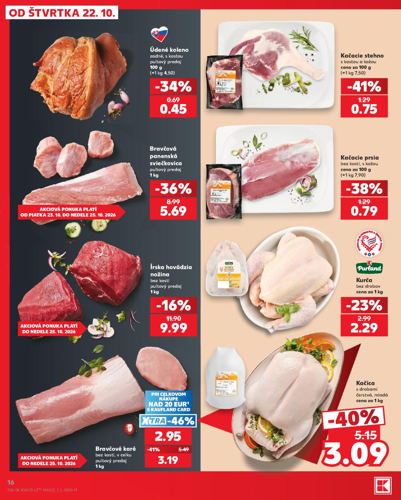 Kaufland leták Dunajská Streda