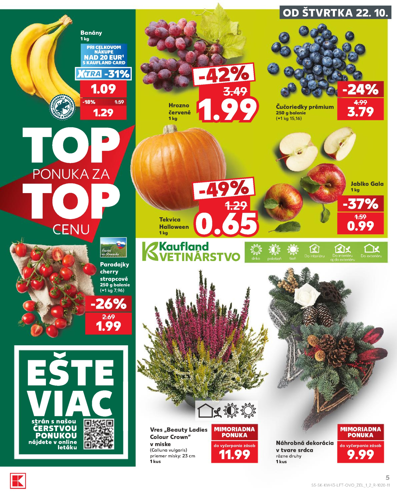 Kaufland leták Dunajská Streda
