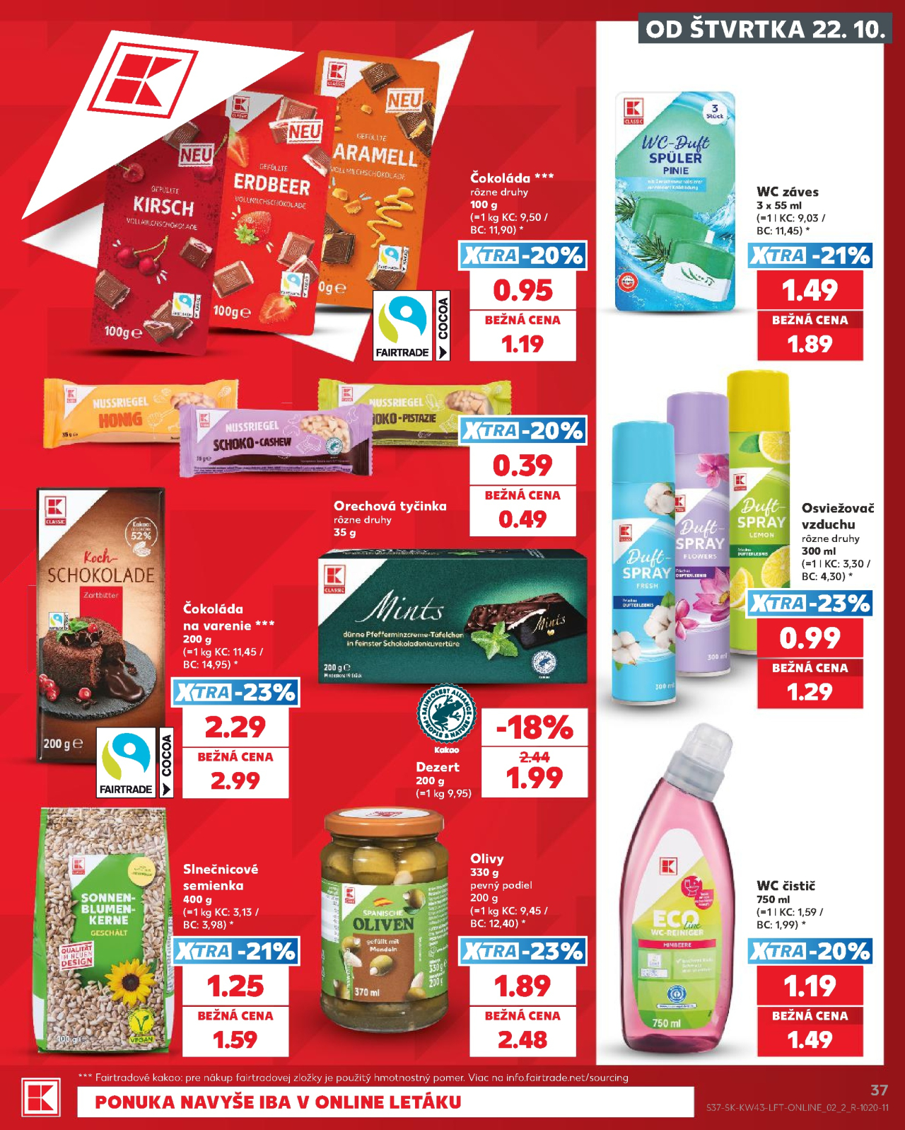 Kaufland leták Prešov - Levočská