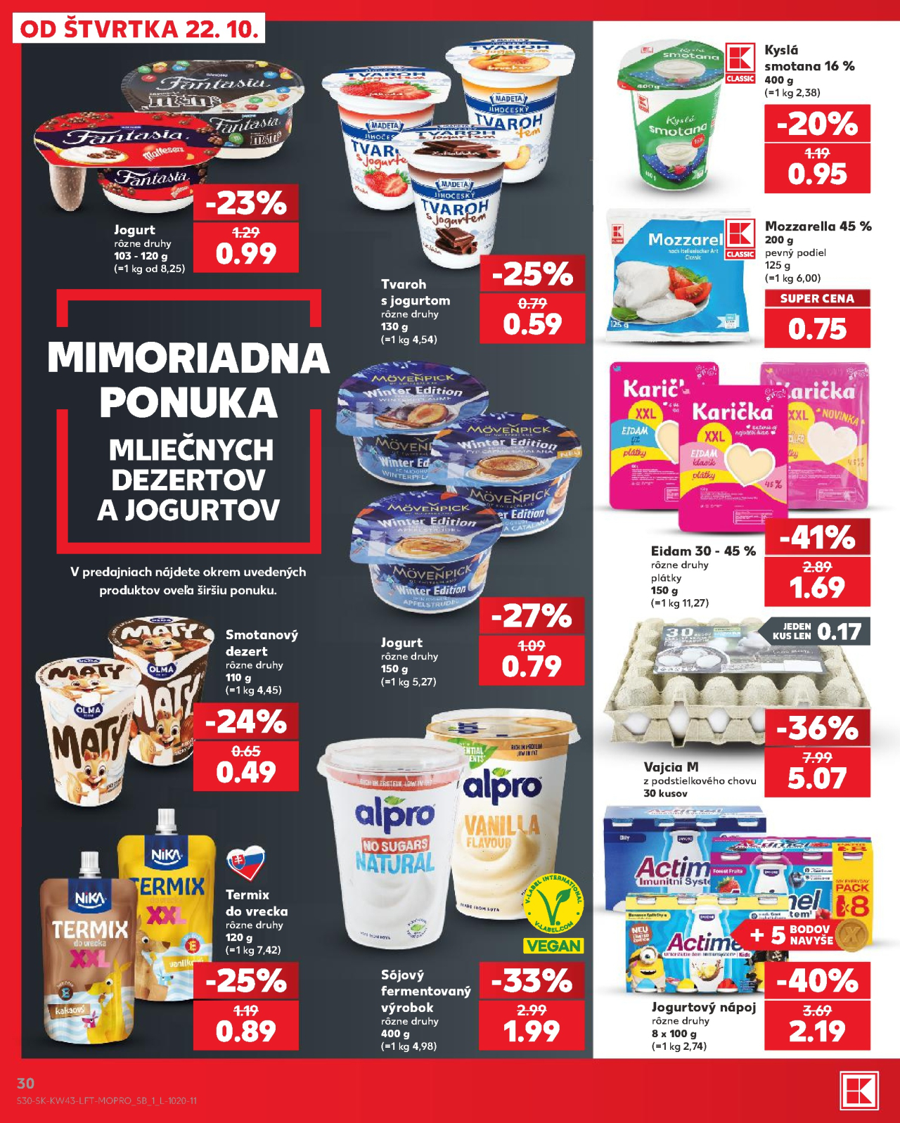 Kaufland leták Zlaté Moravce