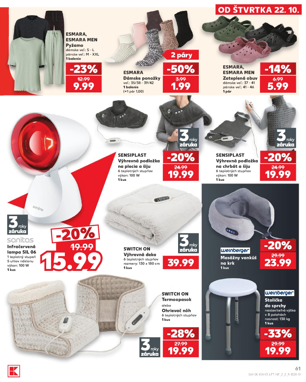 Leták Kaufland leták Zlaté Moravce, Slovensko - strana 61