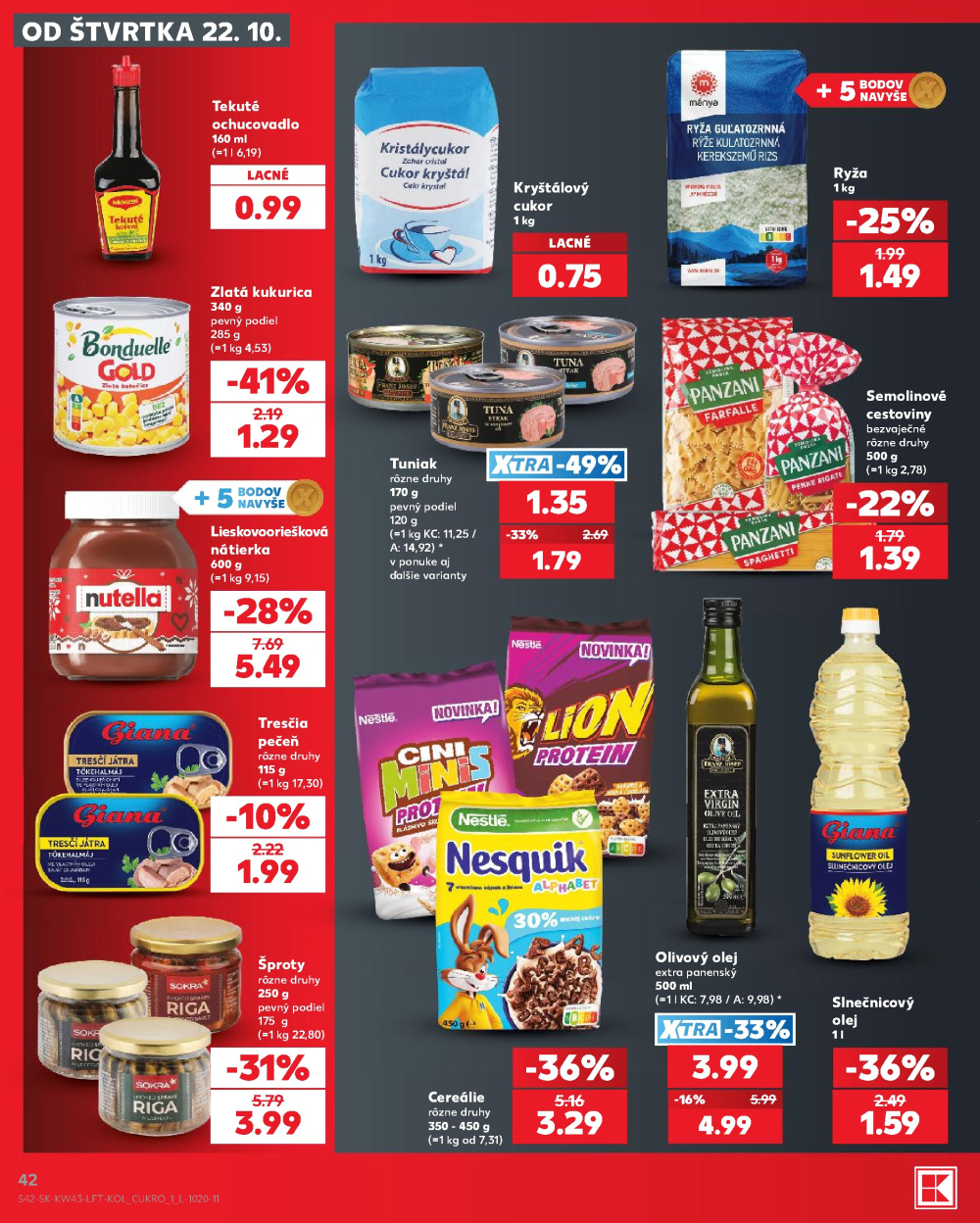 Leták Kaufland leták Zvolen, Slovensko - strana 42