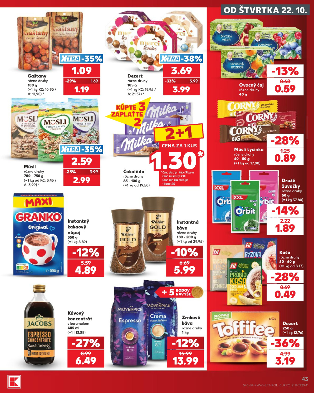 Leták Kaufland leták Zvolen, Slovensko - strana 43