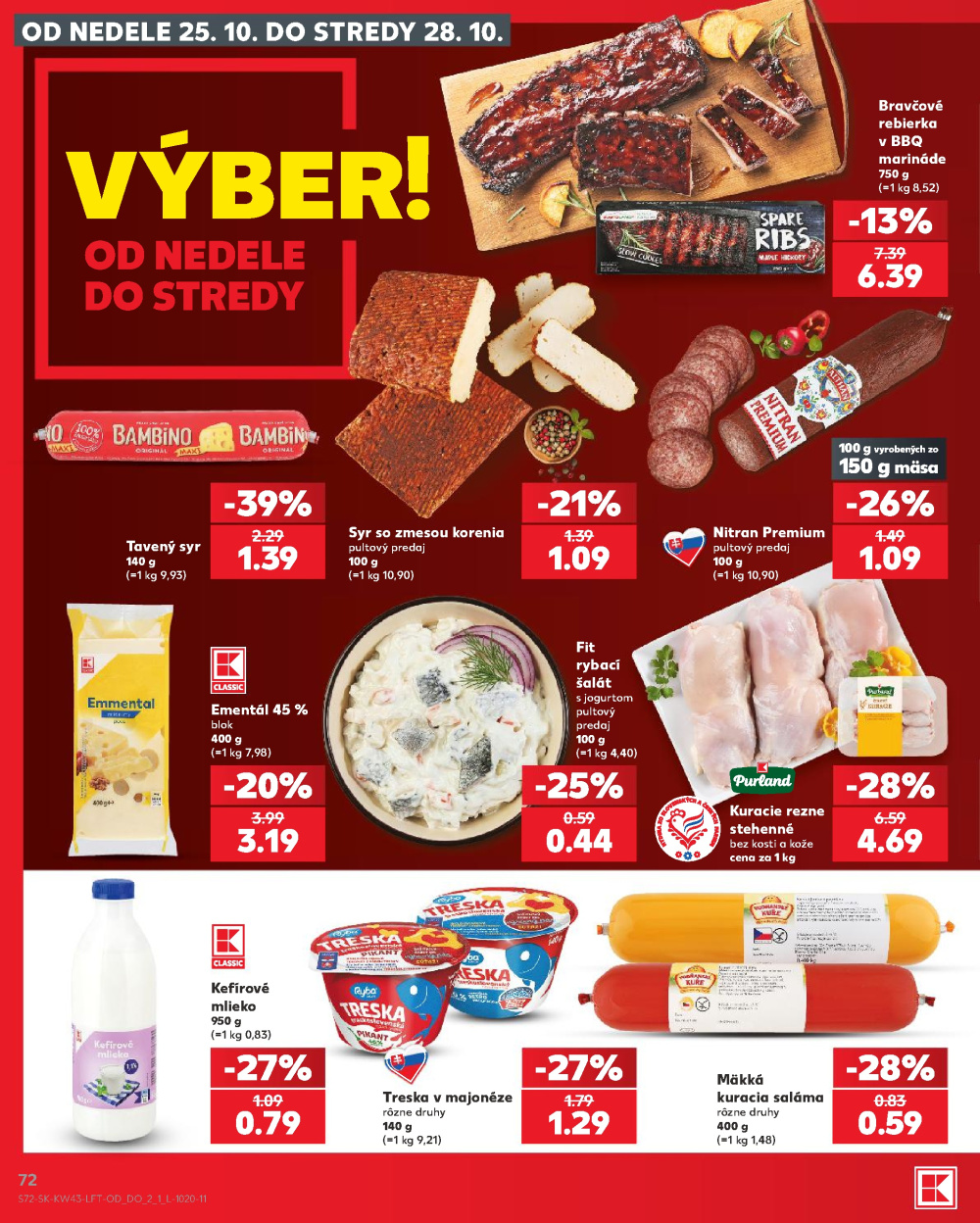 Leták Kaufland leták Zvolen, Slovensko - strana 72