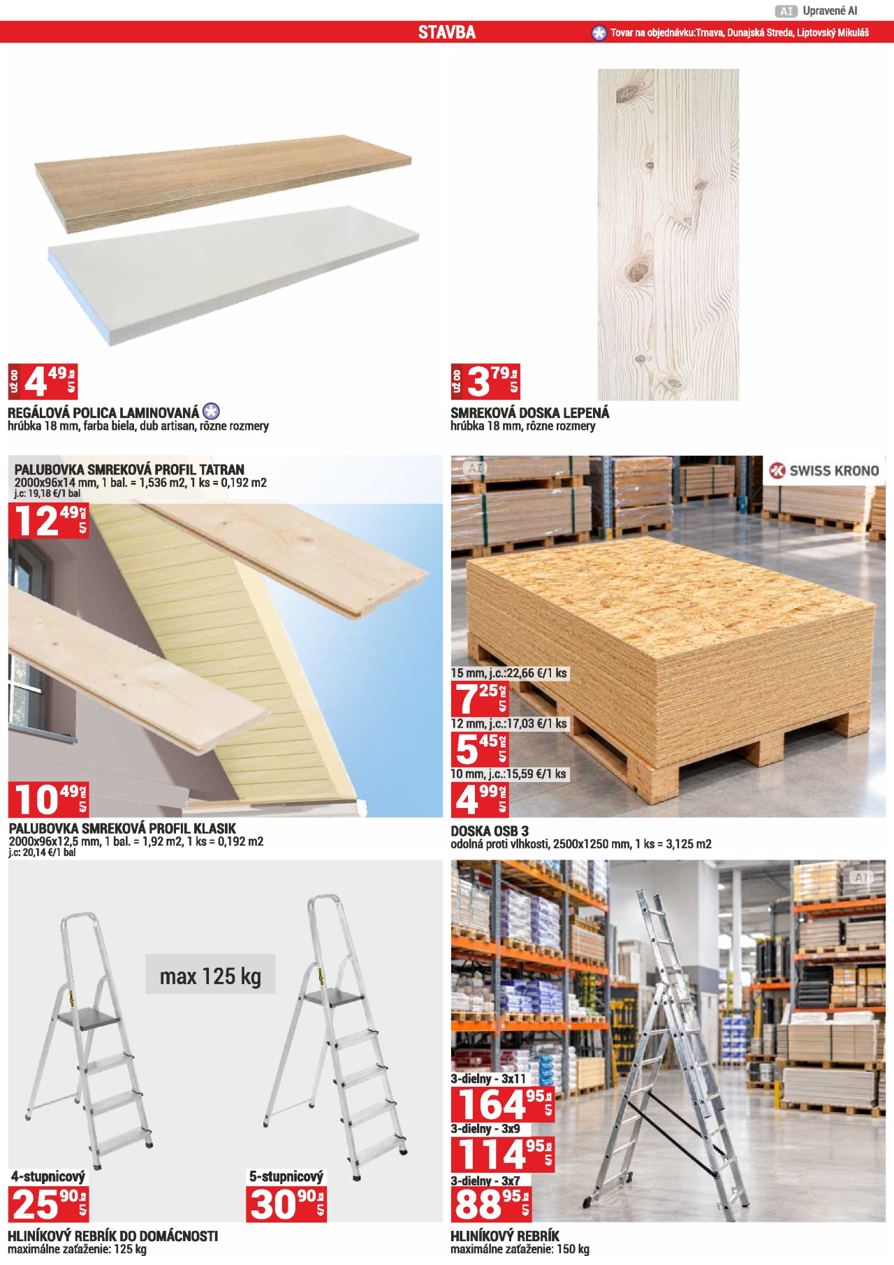 Merkury Market leták - Laminátová podlaha
