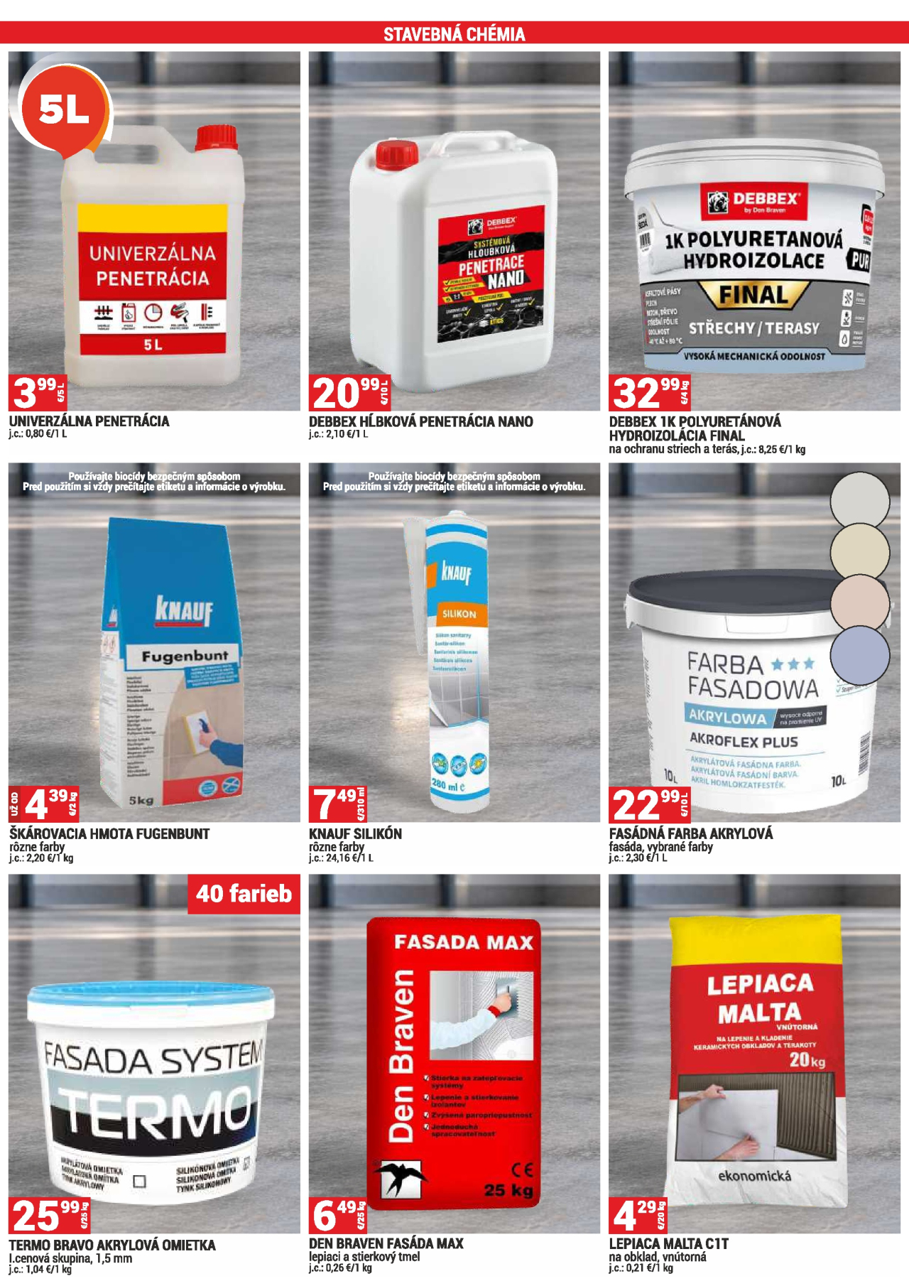 Merkury Market leták - Laminátová podlaha