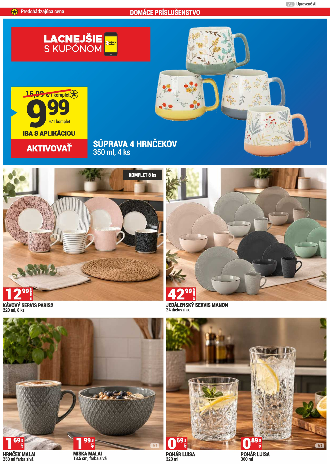 Merkury Market leták - Laminátová podlaha