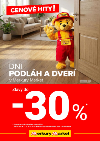 Merkury Market leták - Dni podláh a dverí