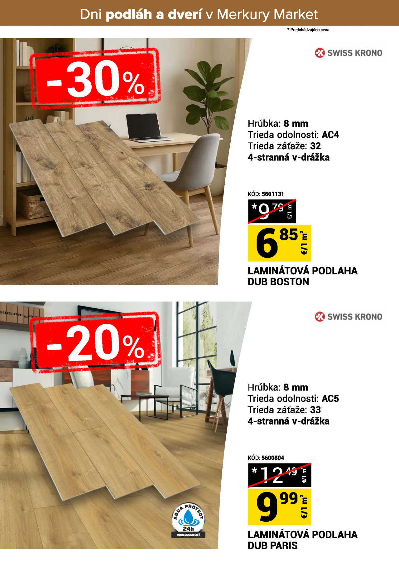 Merkury Market leták - Dni podláh a dverí