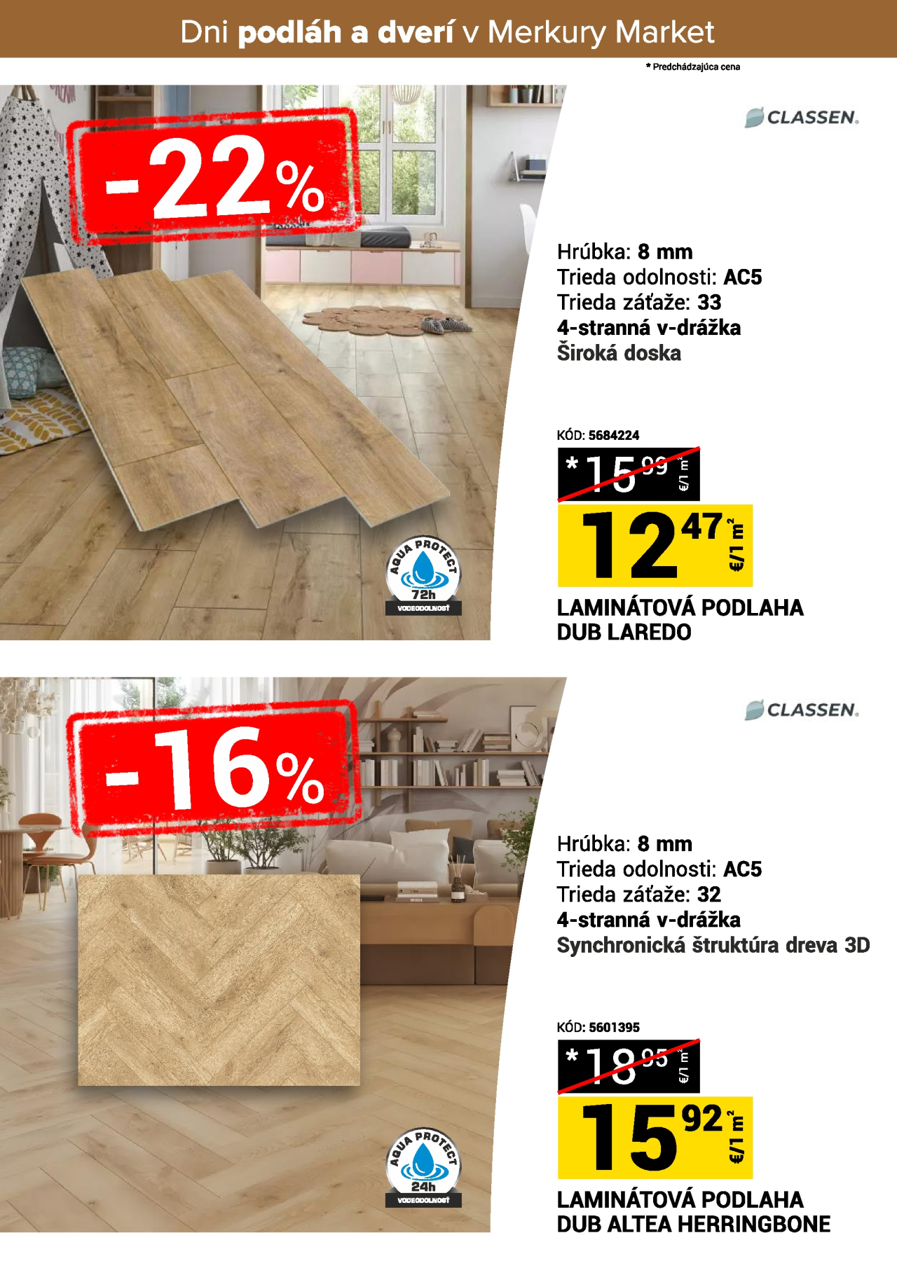 Merkury Market leták - Dni podláh a dverí