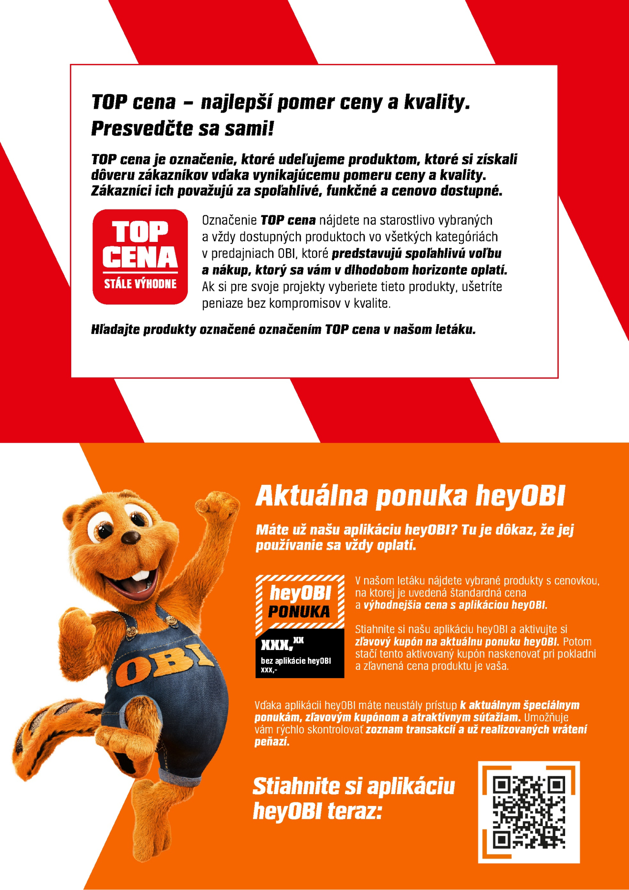 OBI leták