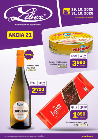 Libex leták - Akcia