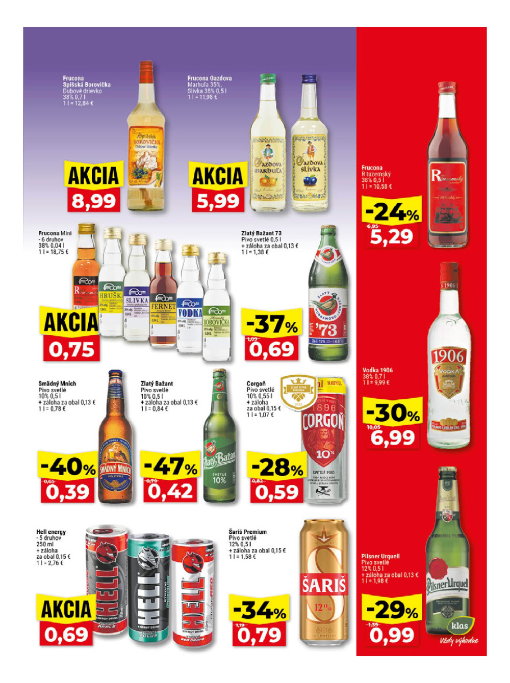 Leták Klas aktuálny akciový leták, Slovensko - strana 20