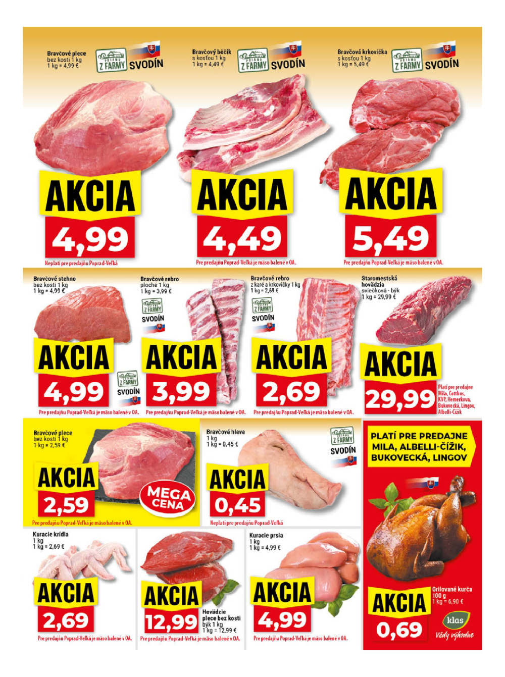Leták Klas aktuálny akciový leták, Slovensko - strana 9