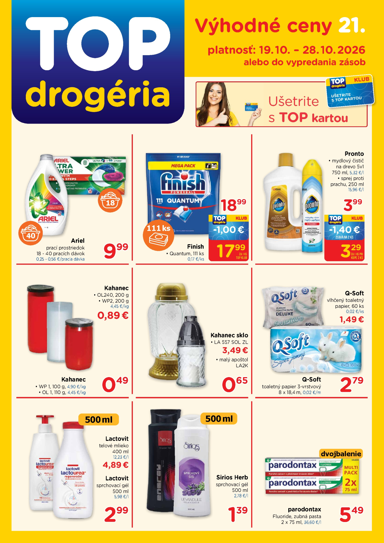 TOP Drogéria leták