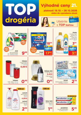 TOP Drogéria leták
