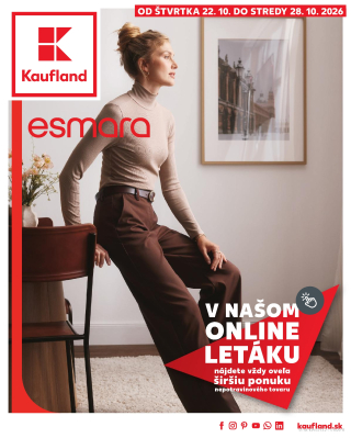 Kaufland leták špeciál - esmara