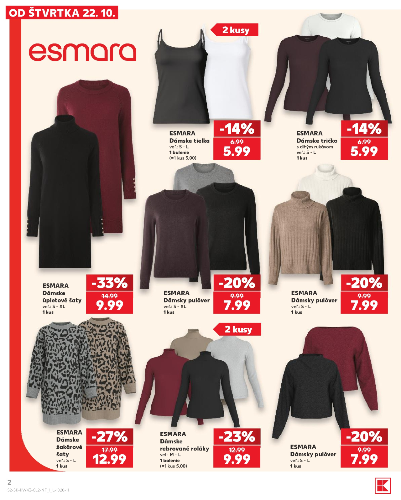 Kaufland leták špeciál - esmara
