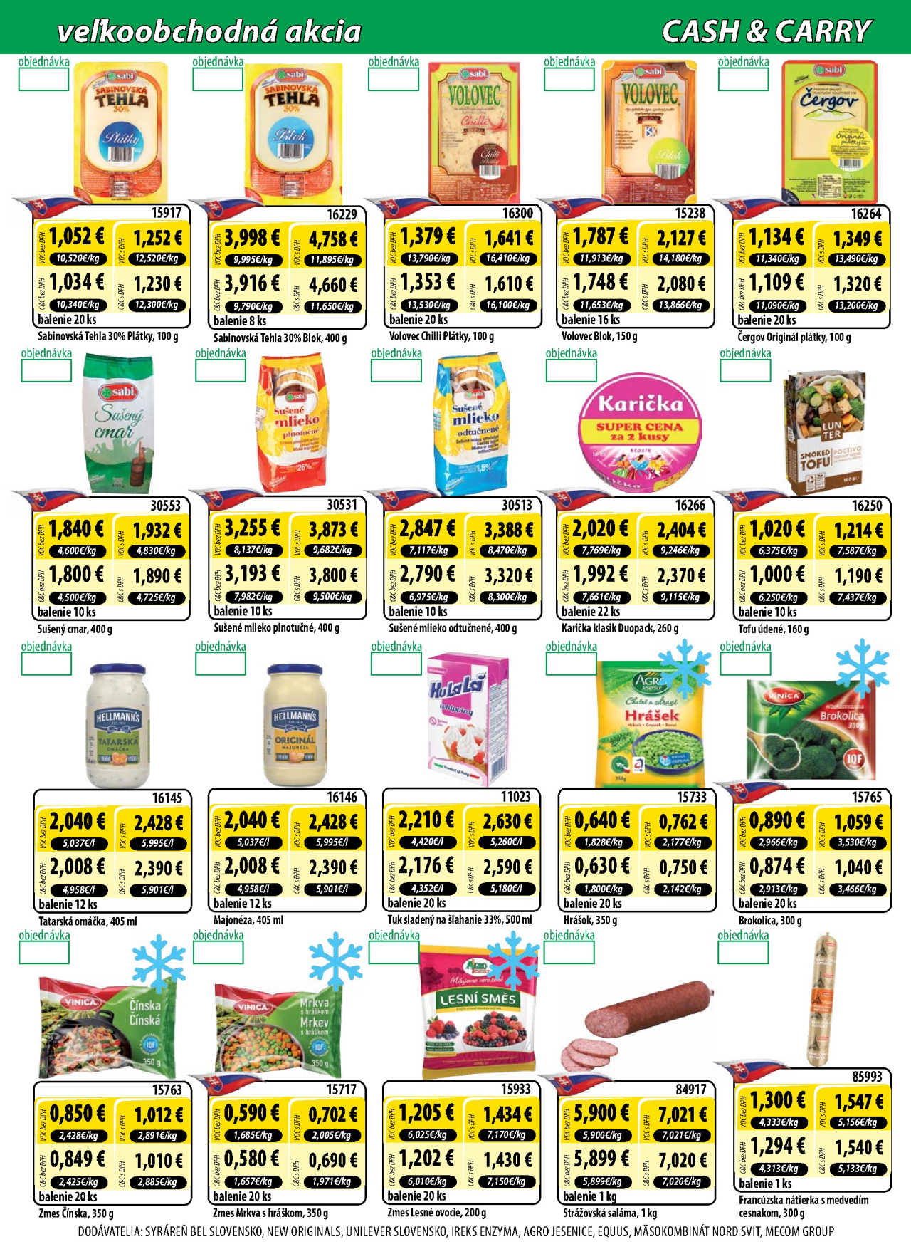 MILK-AGRO leták - Cash & Carry