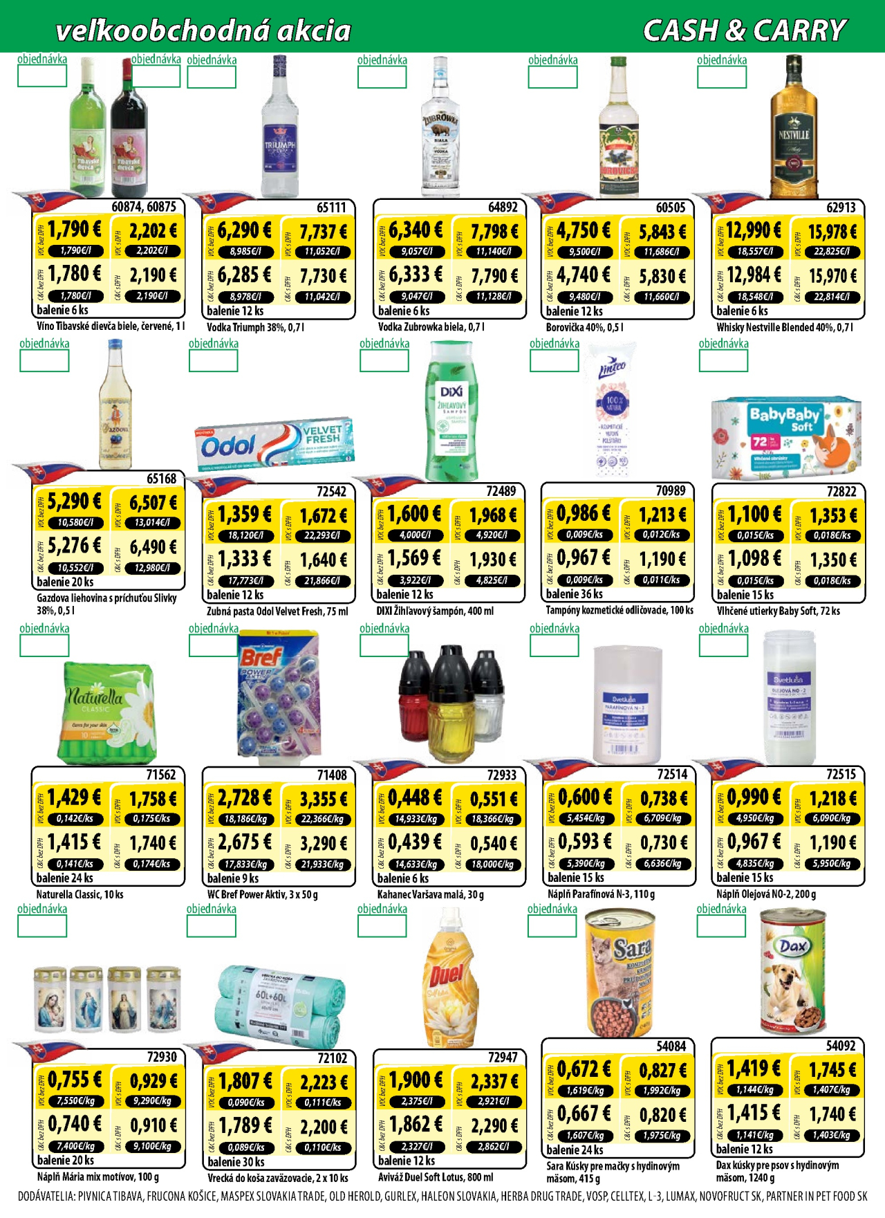 MILK-AGRO leták - Cash & Carry