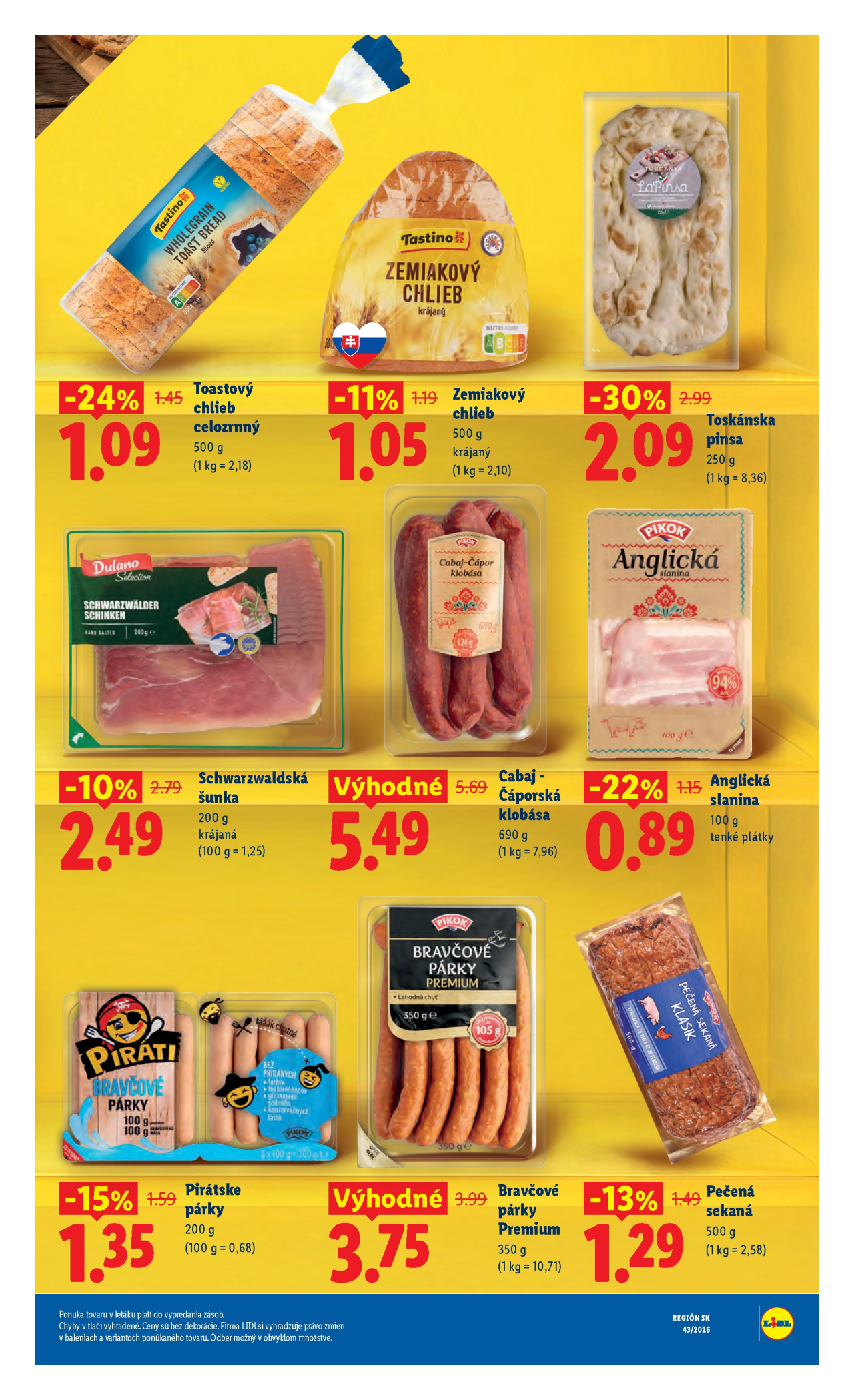 Lidl leták