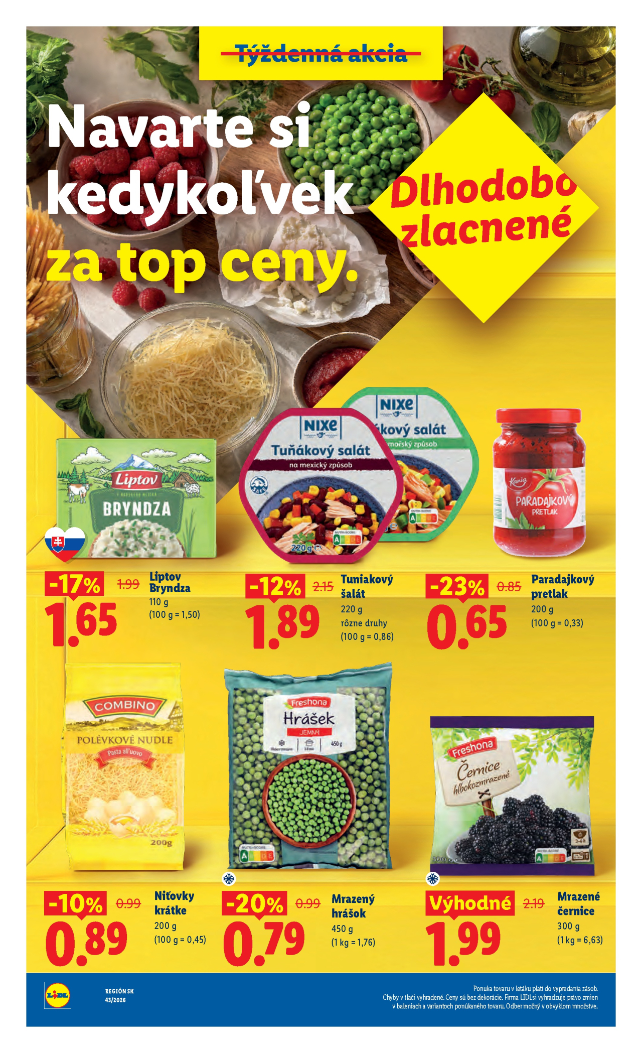 Lidl leták