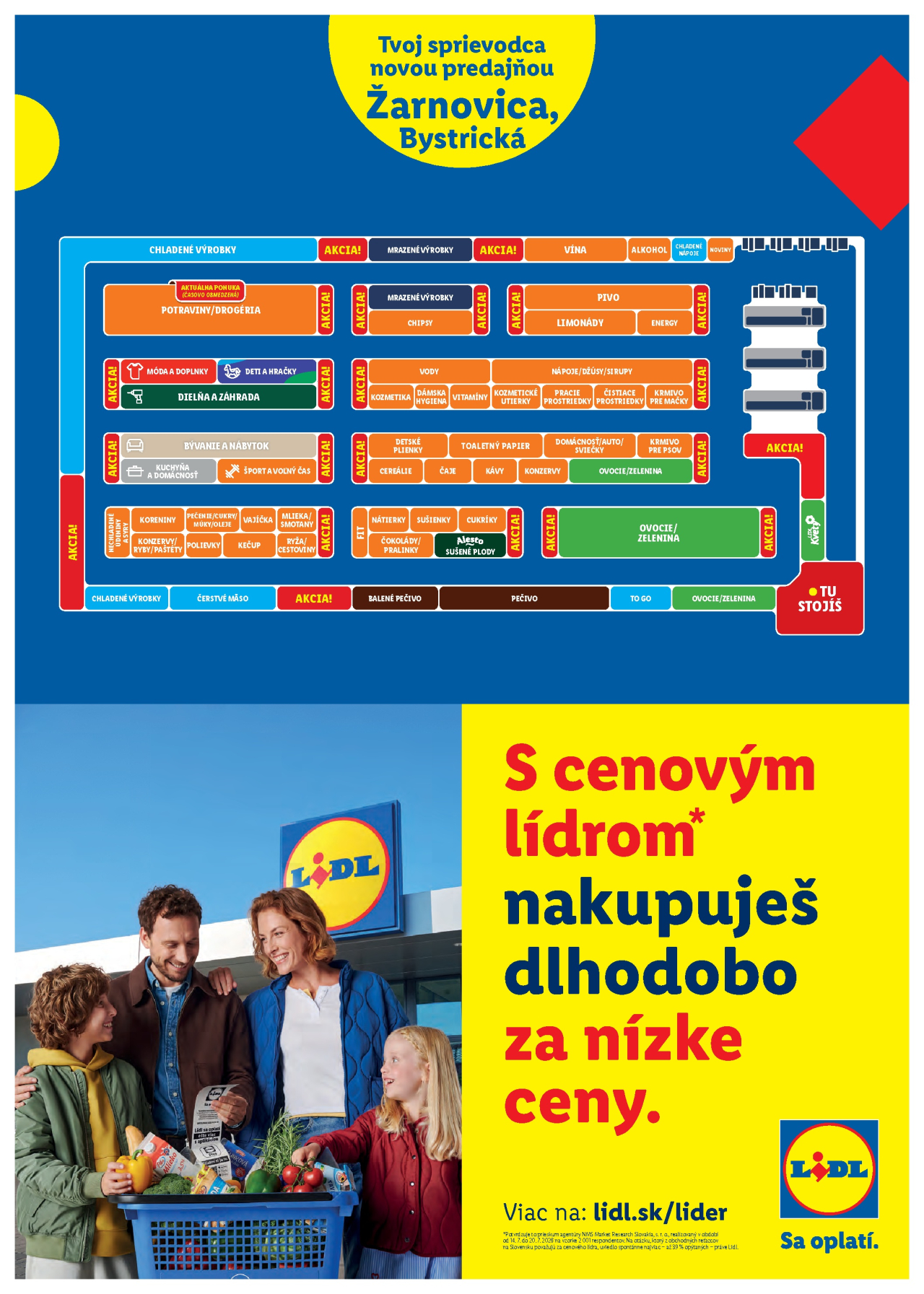 Lidl leták - Nová predajňa - Žarnovica, Bystrická